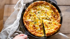Fluffiger geht’s nicht: So mache ich meine beste Feta-Frittata zu Hause