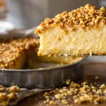 Puddingkuchen wie frisch vom Bäcker: locker, cremig und mit knusprigen Streuseln