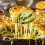 Rezept: Gratinierte Flädle mit grünem Spargel und Orangen-Béchamel – so gelingt es einfach