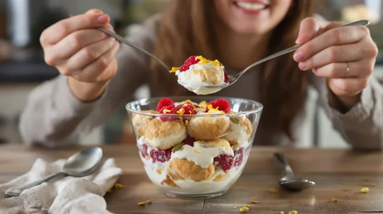 Windbeutel- und Milchmädchen-Dessert: Dieses schnelle und einfache Rezept gelingt ohne Aufwand