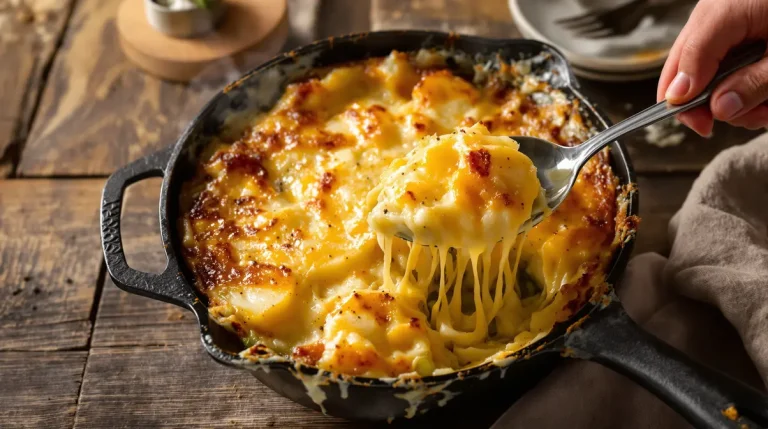 Wohlfühlzauber aus dem Backofen mit Lauch und Kartoffeln – cremig, herzhaft und schnell gemacht